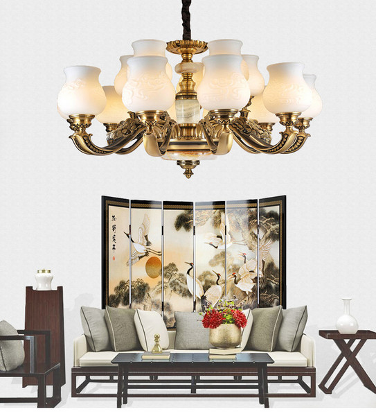 Chinese-style Lamp,Decorative Lighting,Two layers,Chandelier,D18873