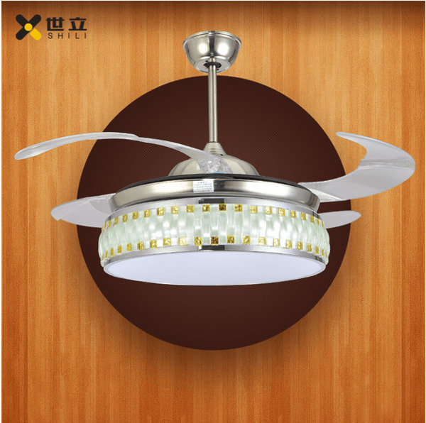 Fan Lamp Modern Acrylic Ceiling Fan Remote Control Invisible Buy