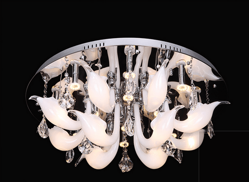 Starry Night modern interior KX9033/20+16 Glass Chandelier